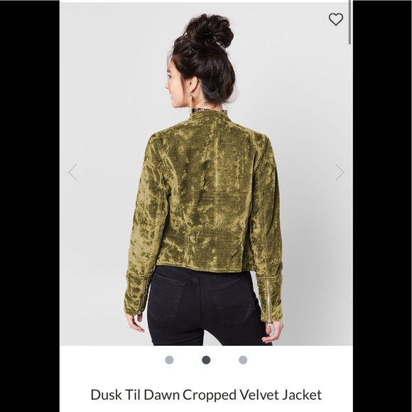 Free People Dust till Dawn Velvet jacket - Picture 4 of 12